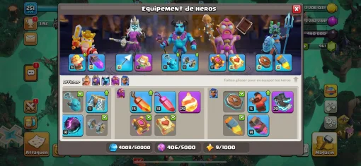 Acheter compte clash of clans