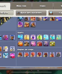 Acheter compte clash of clans