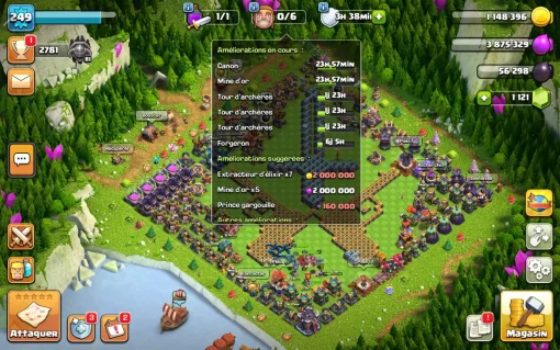 Clash of clans account