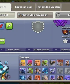 Achat compte clash of clans