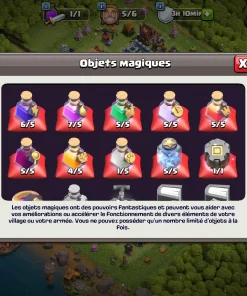 Achat compte clash of clans