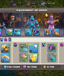 Achat compte clash of clans