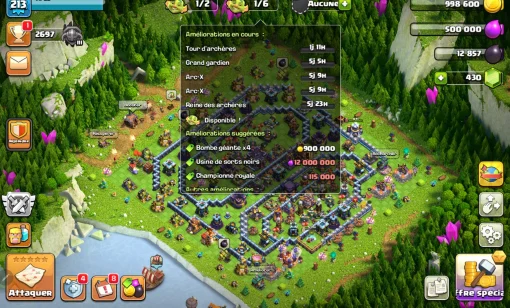 Achat compte clash of clans