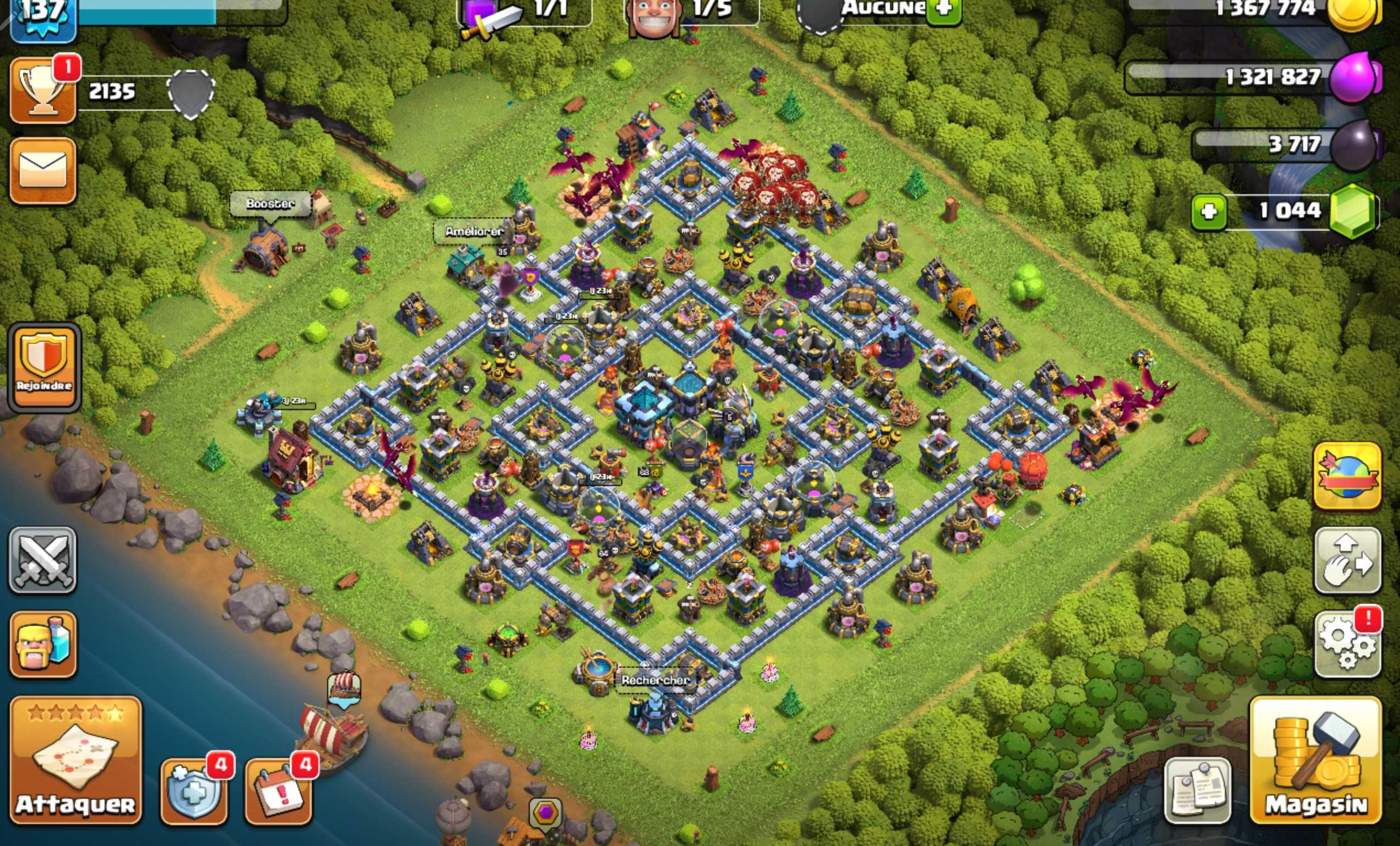Achat compte clash of clans