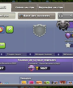 Achat compte clash of clans