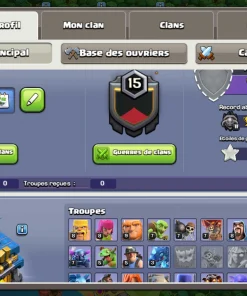 Achat compte clash of clans