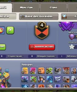 Achat compte clash of clans
