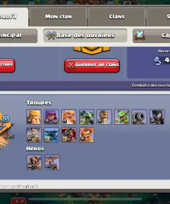 Achat compte clash of clans