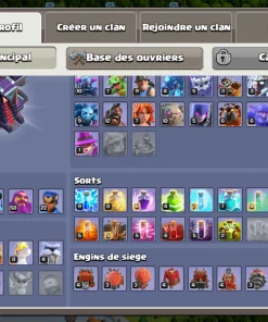 Achat compte clash of clans