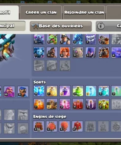 Achat compte clash of clans