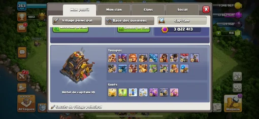 Achat compte clash of clans