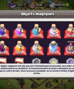 Achat compte clash of clans