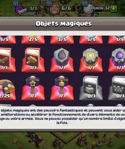 Achat compte clash of clans