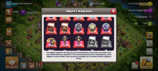 Achat compte clash of clans