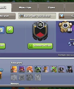 Achat compte clash of clans