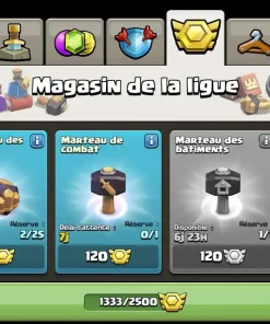 Achat compte clash of clans