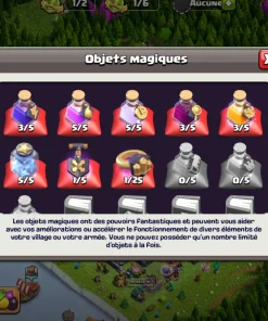 Achat compte clash of clans
