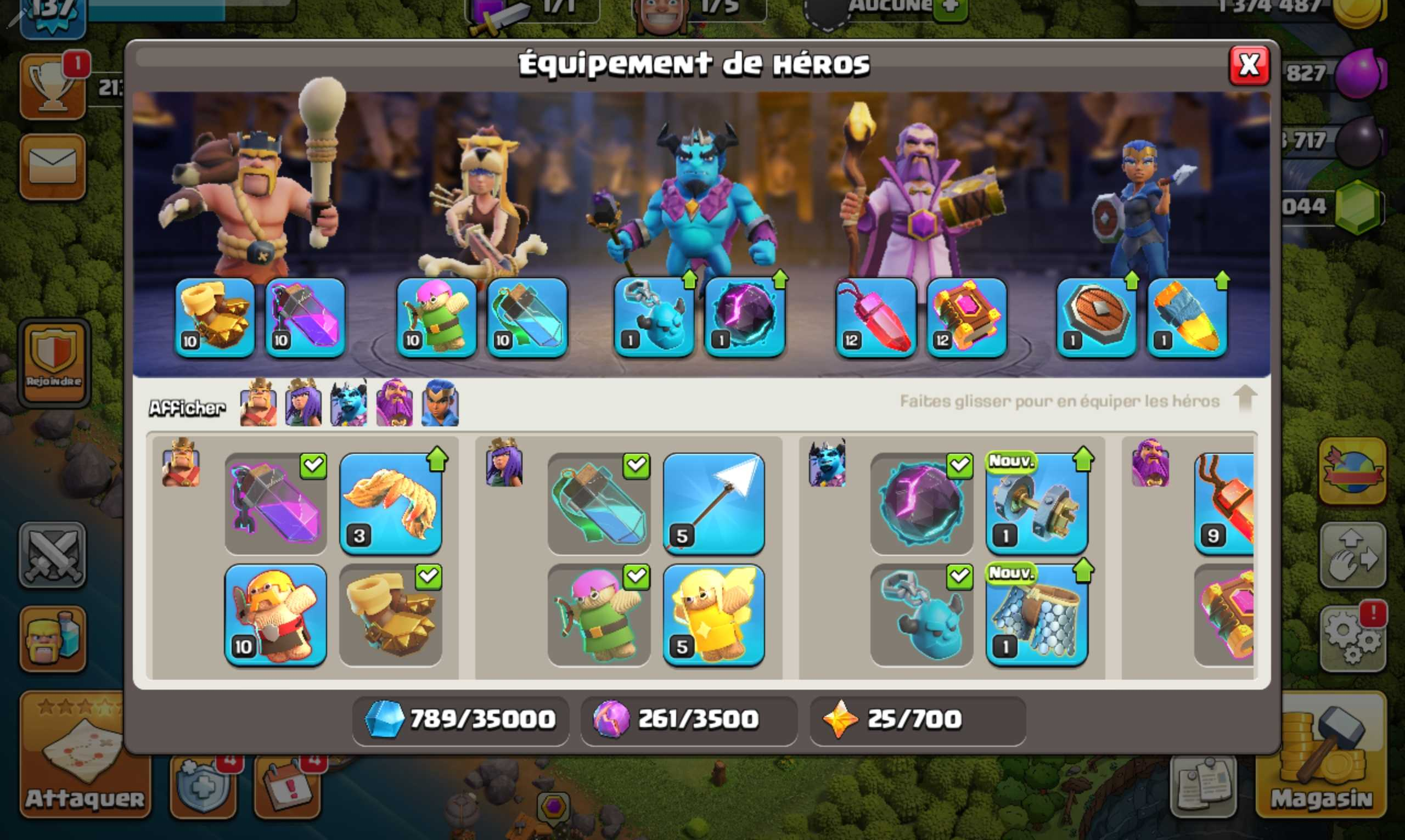 Achat compte clash of clans