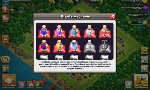 Achat compte clash of clans