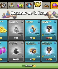 Achat compte clash of clans