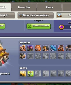 Achat compte clash of clans