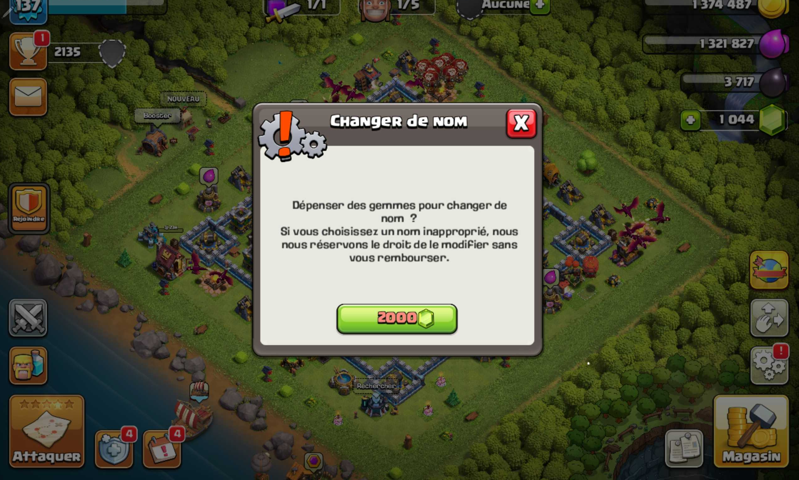 Achat compte clash of clans