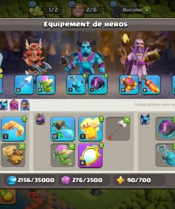 Achat compte clash of clans vente compte clash of clan