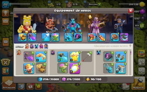 Achat compte clash of clans vente compte clash of clan
