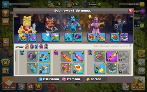 Achat compte clash of clans vente compte clash of clan