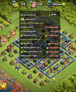 Achat compte clash of clans vente compte clash of clan