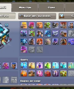 Achat compte clash of clans vente compte clash of clan