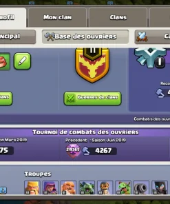 Achat compte clash of clans vente compte clash of clan