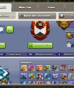 Achat compte clash of clans vente compte clash of clans