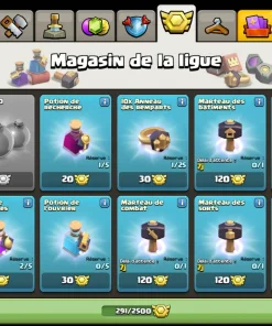 Achat compte clash of clans vente compte clash of clans