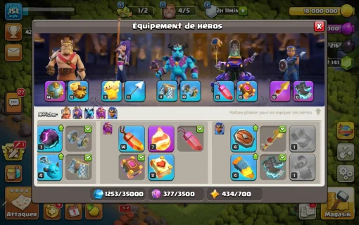 Achat compte clash of clans vente compte clash of clans