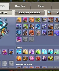 Achat compte clash of clans vente compte clash of clans