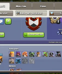 Achat compte clash of clans vente compte clash of clans