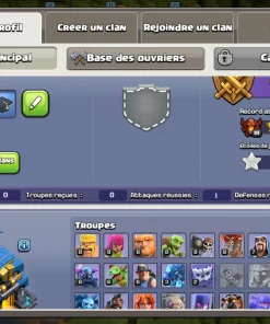 Acheter compte clash of clans
