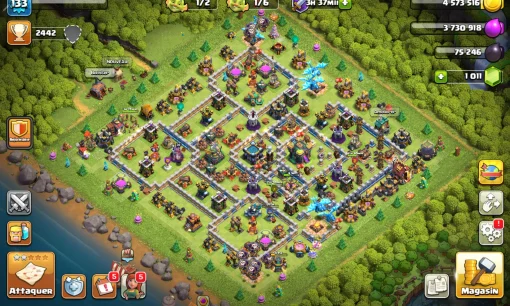 Acheter compte clash of clans