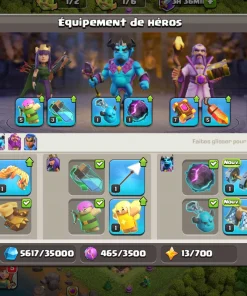 Acheter compte clash of clans