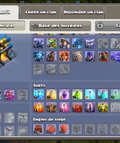 Acheter compte clash of clans