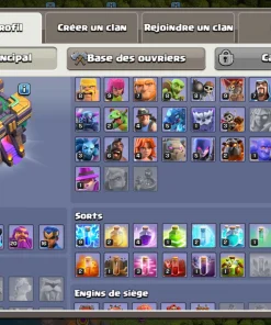 Acheter compte clash of clans