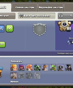 Acheter compte clash of clans