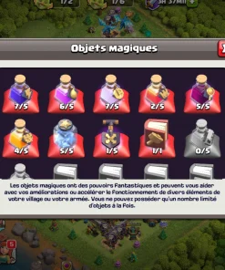 Acheter compte clash of clans