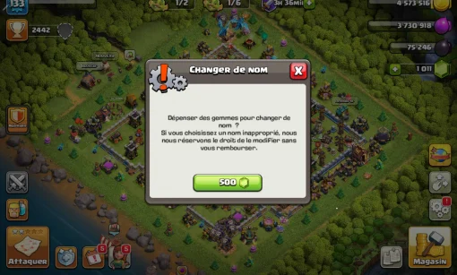 Acheter compte clash of clans