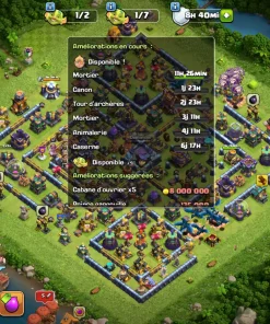 Vendre compte clash of clans