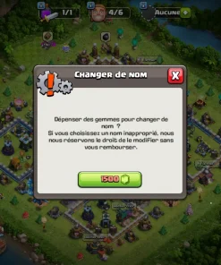 Vendre compte clash of clans