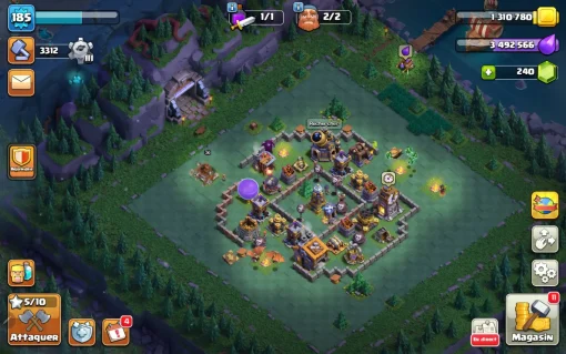 Vendre compte clash of clans