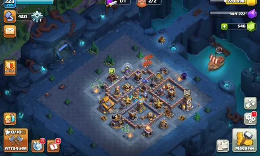 Vendre compte clash of clans