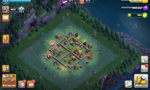 Vendre compte clash of clans